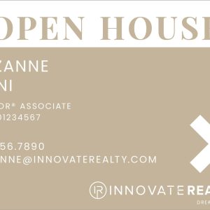 Open House Design Option 8